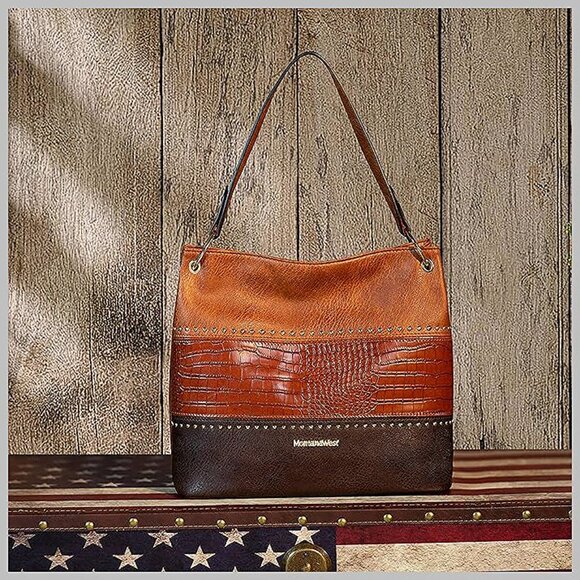 Hobo Bag Purses and Handbags for Women Top Handle Handbags B-brown/Coffee - Picture 6 of 7